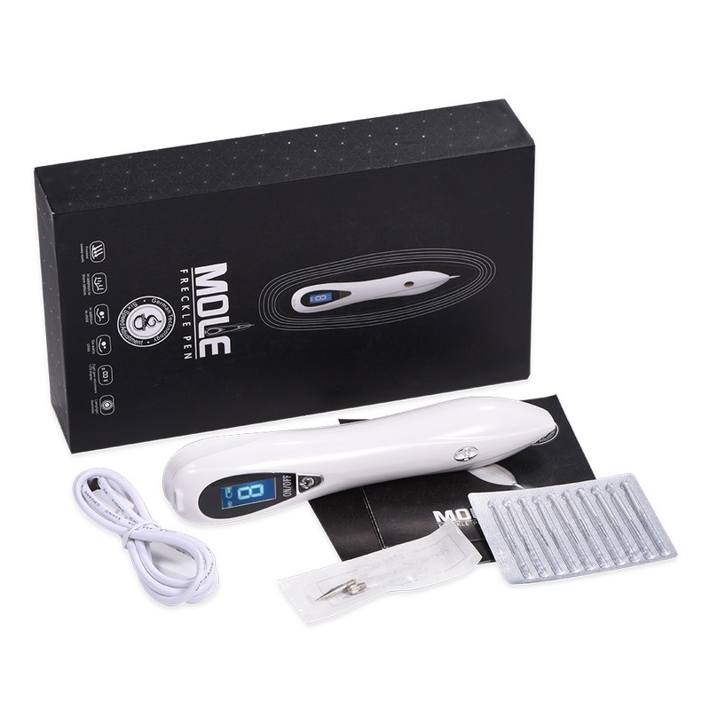 USB Rechargeable Mole Spot Freckle Tattoo Removal Pen Adjustable Beauty