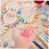 FOMIYES Versatile Crystal Nail Dappen Cup for Acrylic Nails Art