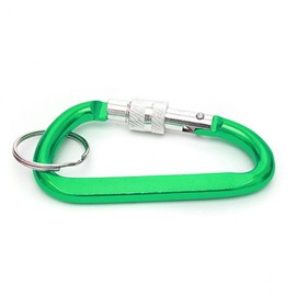 Locking color carabiner / leisure use hiking ring 84ea