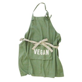 Techno Prime 88953 Apron, Packable, Stylish Storage, Green Vegan, Green