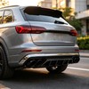 EFUTURETIME Terminale di Scarico Auto Universale a Doppia Uscita Curvo