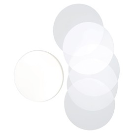 Circle Mylars - Set of 100 Plastic Badge Protective Films for Button Maker DIY Arts and Supply (44MM)