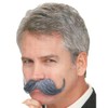 Paper Magic - Grey Handle Bar Mustache - Gray