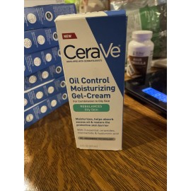 Cerave Oil Control Moisturizing Gel-Cream Face Moisturizer 3oz