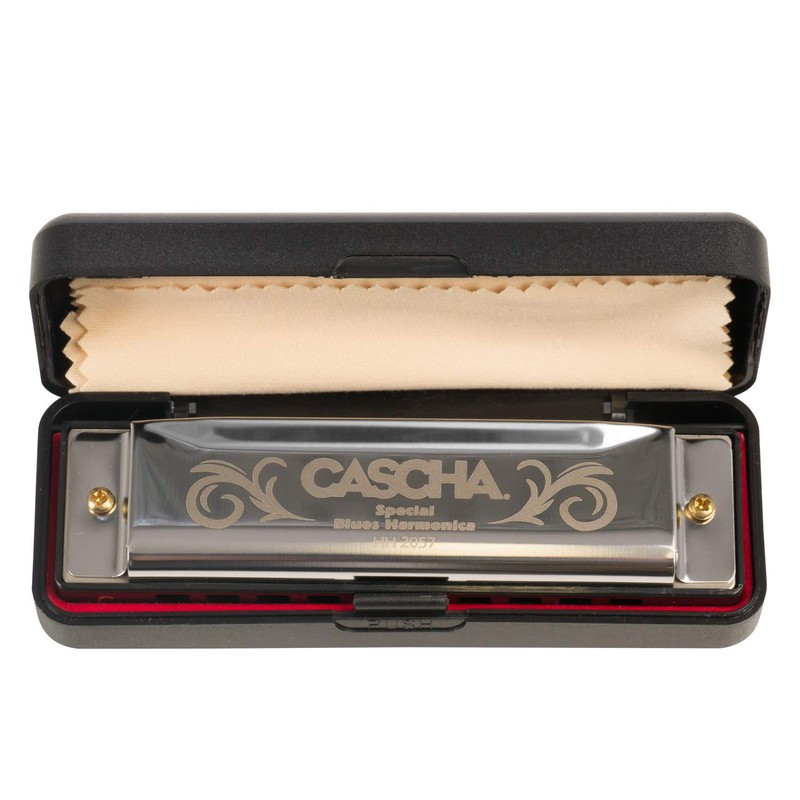 CASCHA Harmonica Beginner Set with Italian School, Learn to Play