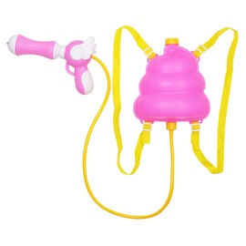 Ikeda Kogyosha 000017290 Poop Water Shot Water Gun Poop Type Backpack Pink Cute