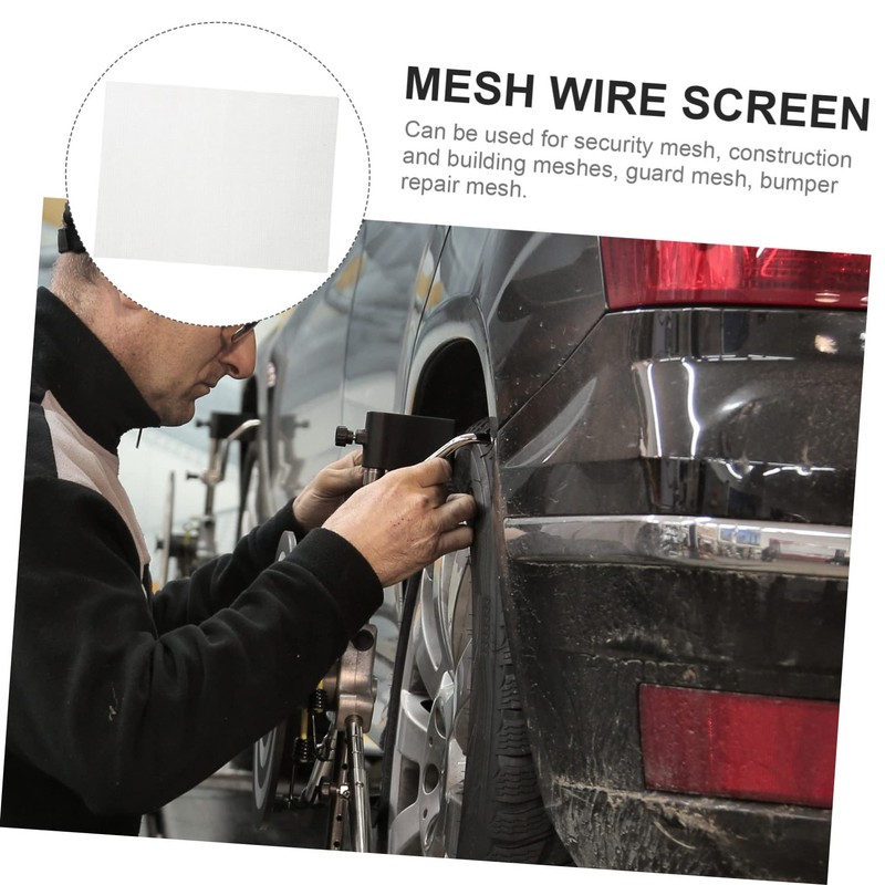 Ciieeo 6pcs Stainless Steel Mesh Screen Versatile Wire Mesh for