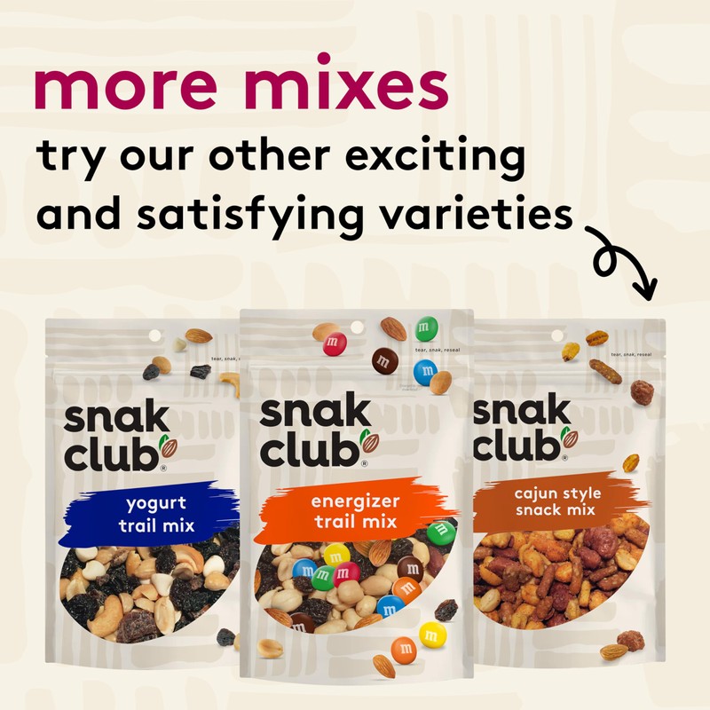 Snak Club Sweet and Salty Trail Mix with Peanuts, Butter
