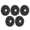 5Pcs Strip Discs Stripping Wheel Black 4 Inch for Stainless