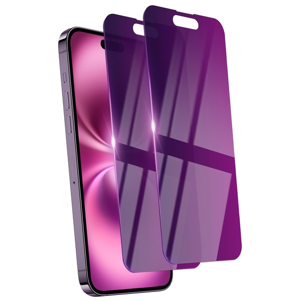 Ifaeveus Ifaeveus 2 Pack Privacy Screen Protector for iPhone 16