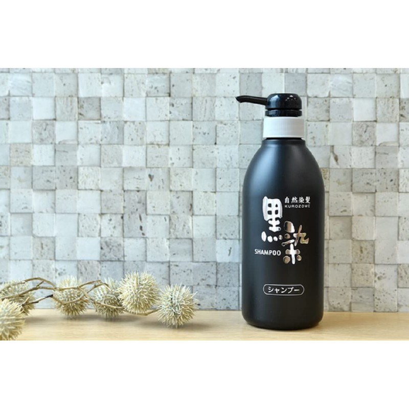 Black Rose Black Dye Hair Shampoo, 16.9 fl oz (500
