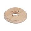 Pine Ceiling Wall Plinth Rose Surface Pattress Natural Pine 134mm