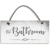THE BATHROOM Door Sign Plaque for Toilet / Bathroom Shabby