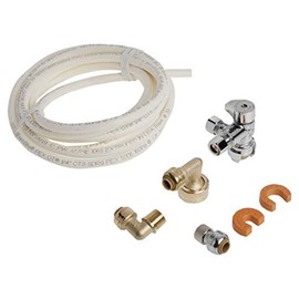 SharkBite Dishwasher Connection Kit, Push to Connect Brass Plumbing Fittings, PEX Pipe, Copper, CPVC, PE-RT, HDPE, 25568