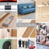 132 Pcs Non-Slip Self-Adhesive Silicone Furniture Pads