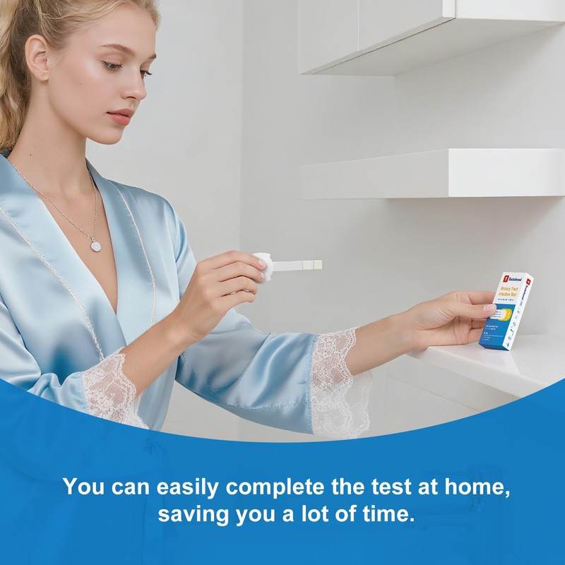 UTI Test Strips (6 Pack) | Detect Leukocytes, Nitrites in