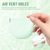 Silicone Retainer Denture Storage Case Holder, Portable Slim Dental Container