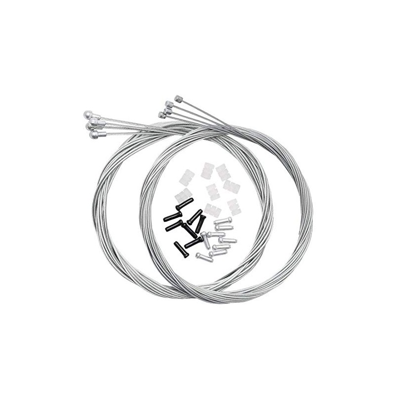 Dymoece Bicycle Derailleur Shifter Cables Brake Cables Set for Shimano
