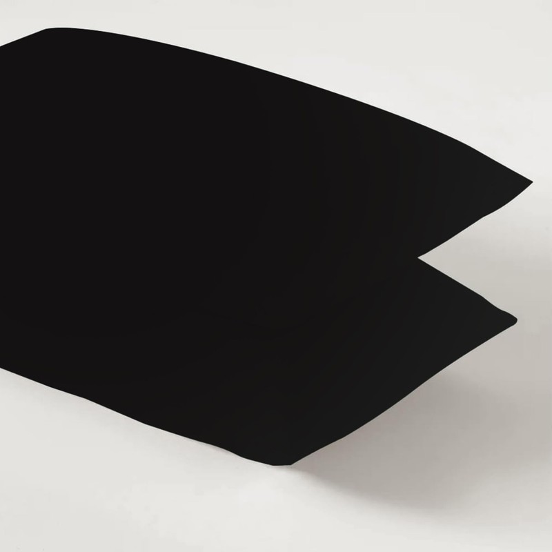 West Midlands Homeware Pillow Cases 2 Pack Black Pillowcases Super