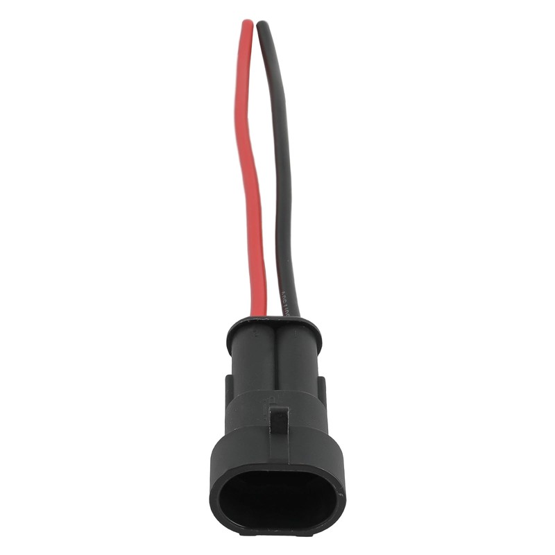 2 Pin Way Car Waterproof Electrical Connector AWG Wire Plug