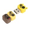 Flash Drive PVC Cartoon Bee Style USB 2.0 Standard Hot