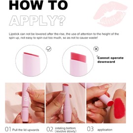 3 Pcs/Set Plumping Lip Gloss Stick, Glass Shine Lipstick Super Moisturizing Lip Color Hydrating Glossy Tinted Balm, Plumps/ Nourishes Lips, Non-Sticky High Shine Smooth Lip Color Balm (Color 04 05 08)