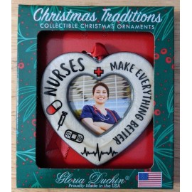 Gloria Duchin NURSES Make Everything Better - Christmas Ornament GLORIA DUCHIN  NEW