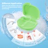 Annhua Denture Holder Retainer Case for Orthodontic Mouthpiece, Clear Aligner