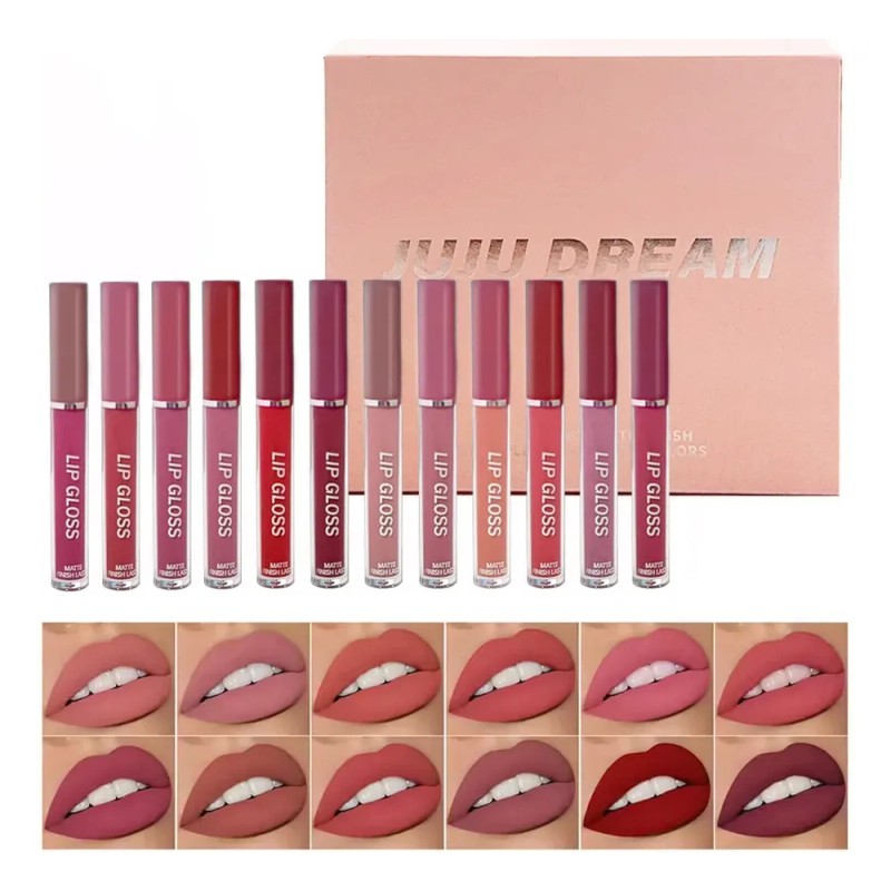 Labial Juju Dream Lip Gloss Mate Líquido Smear