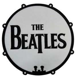 The Beatles Bass Drum Logo Oversized Patch