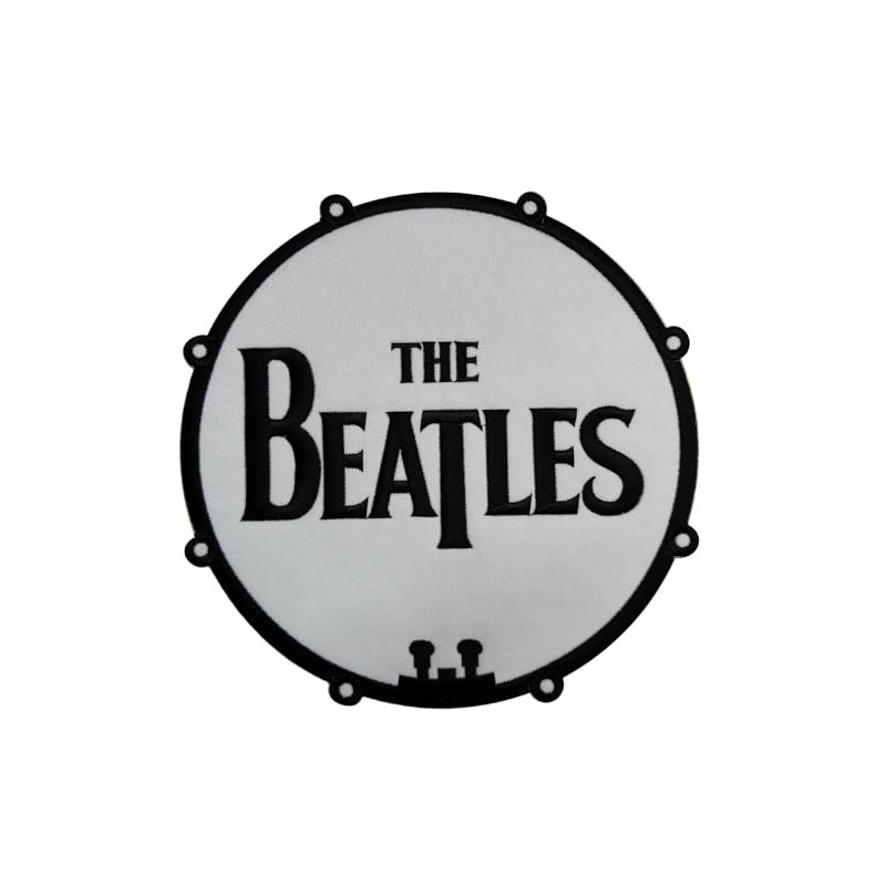 The Beatles Bass Drum Logo Oversized Patch