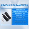 HISports 10 Pair Solar Panel Connector 30A,connectors,Solar Panel Cable Connector