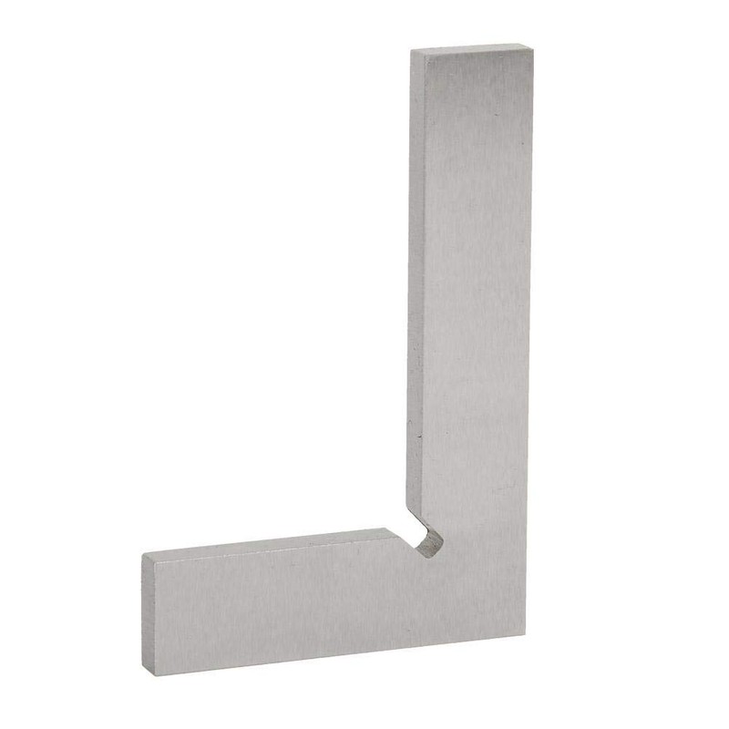 Stainless Steel Right Angle Ruler High Accuracy 2 Straight Edges