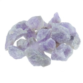 WireJewelry 3 Lbs of Bulk Rough Amethyst Stone - Large Natural Rough Stone and Crystals for Tumbling