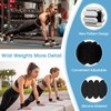 Wrist Weights, 2Pack Wearable Wrist Ankle Weights for Women &