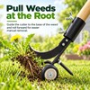 Heavy-Duty Garden Weeder Tool for Lawn Care – Manual Root