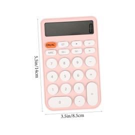 Operitacx Electronic Calculator Pocket Calculator Office Computing Tool Desktop Decor for School
