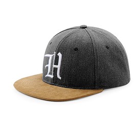 New Snapback Cap Suede Peak Baseball Unisex Men Women Flexfit Gothic Letter A-Z Hat Caps LA (H)