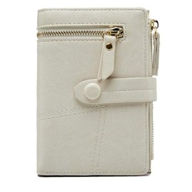 Lumbor37 Cartera Mujer Pequeño, Corto Billeteras de Piel con Cremallera, Mini Monedero Bifold para Tarjetas, Tarjetero Moda de Gran Capacidad Regalos para Chicas y Mujeres