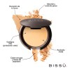 Maquillaje Polvo Compacto Bissú Acabado Mate 8g Tono 05 Pebble