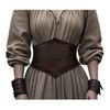 keland Medieval Corset Belt Women's Bodice Belt Leather Corset Belt