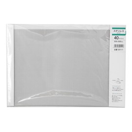 Kyuho Metal Manufacturing Stainless Steel (SUS304) Panel, Mesh, 15.6 ft (40 m) / sX, Width 7.9 x 11.8 inches (200 x 300 mm) E9111