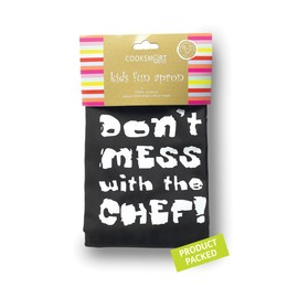 Cooksmart Kids British Designed Cotton Kids Apron | Kids Aprons For Cooking, Arts & Crafts or Other Hobbies | Childrens Aprons For Baking, Cooking, Cleaning or Arts & Crafts