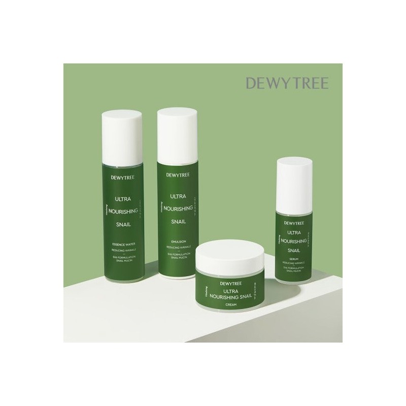 Dewytree Ultra Nourishing Snail Emulsion Lotion 150ml x 2 +