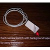 GUUZI Pack of 10 Surface Mounted Wired Door Window Magnetic