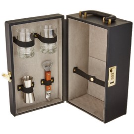 Concession Express Travel Bars of Two Bottles, Black