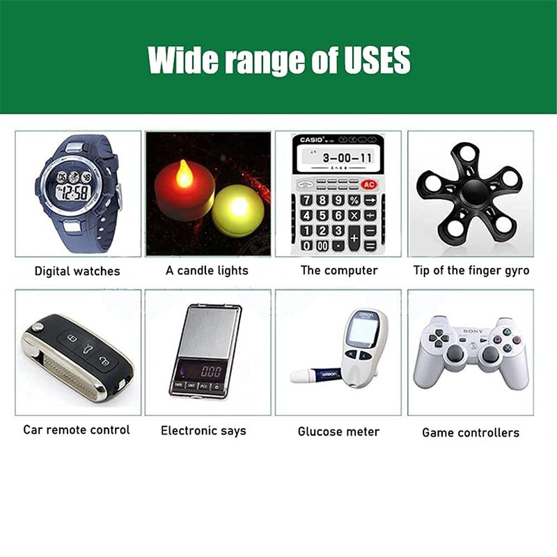 SKOANBE 5PCS CR2450 2450 BR2450 DL2450 ECR2450 3V Lithium Battery