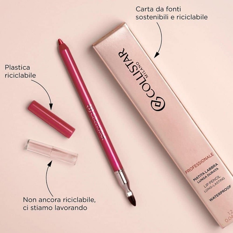 COLLISTAR Professional Matita Labbra N°28 Pink Pesca, 1.2 ml
