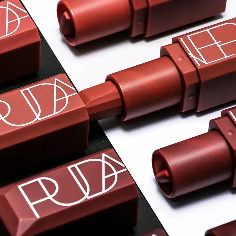 D Lápiz Labial Mate Pudaier Velvet, Tonos Calabaza O