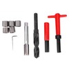 Jeanoko 10PCS M18x1.5 Thread Repair Kit, High Strength Stainless Steel